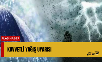 Meteoroloji’den kuvvetli yağış uyarısı