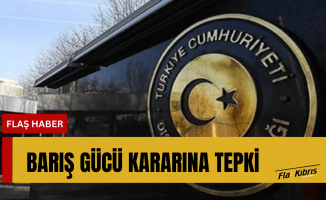 Türkiye Dışişleri Bakanlığı'ndan BM Güvenlik Konseyi'nin Barış Gücü kararına tepki