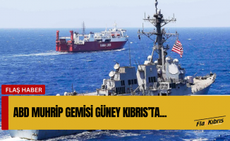 “USS OSCAR AUSTİN” muhrip gemisi yeniden Güney Kıbrıs’ta