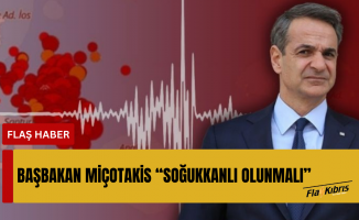 Yunanistan Başbakanı Miçotakis, Ege Denizi'ndeki sismik hareketliliğe karşı "soğukkanlı" olunmasını istedi