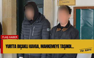 Yurtta bıçaklı kavga