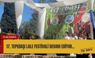 17. Tepebaşı Lale Festivali bugün de devam ediyor
