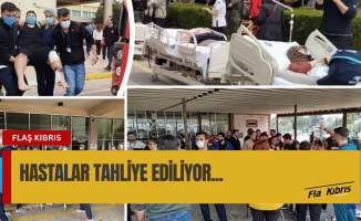 Akdeniz Üniversitesi Hastanesi'nde yangın! hastalar tahliye ediliyor
