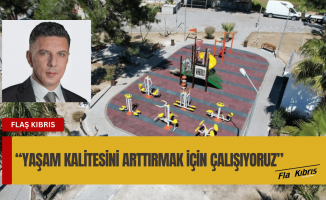 Amcaoğlu: Parklarıyla güçlenen bir Gönyeli-Alayköy için kararlılıkla çalışıyoruz