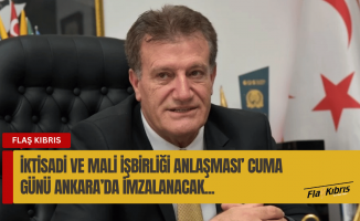 Arıklı: ‘2025 İktisadi ve Mali İşbirliği Anlaşması’ Cuma günü Ankara’da imzalanacak