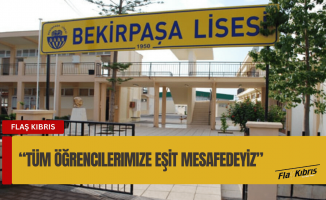 Bekirpaşa Lisesi Öğretmenleri adına açıklama: Tüm öğrencilere eşit mesafedeyiz