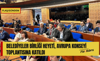 Belediyeler Birliği heyeti, Avrupa Konseyi Yerel ve Bölgesel Yönetimler Kongresi toplantılarına katıldı