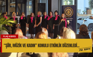 Bellapais Begonvil Inner Wheel Kulübü, Kadınlar Günü “Şiir, Müzik ve Kadın” konulu etkinlik düzenledi