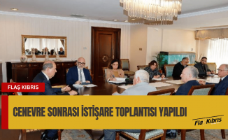Cumhurbaşkanı Tatar’dan Cenevre zirvesi sonrası istişare toplantısı