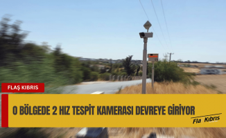 Demirhan kavşağında iki adet sabit görüntülü hız tespit kamerası devreye girecek