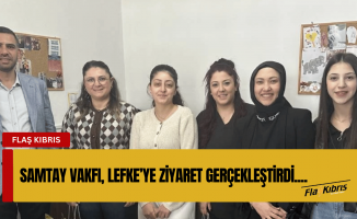 SAMTAY Vakfı, 8 Mart Dünya Kadınlar Günü dolayısıyla Lefke’de ziyaret gerçekleştirdi