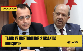 Tatar ve Hristodulidis 2 Nisan’da ara bölgede görüşecek