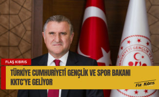 Türkiye Cumhuriyeti Gençlik ve Spor Bakanı KKTC’ye geliyor