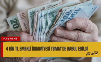 Türkiye’de emekli ikramiyesini 4 bin liraya yükselten teklif TBMM’de kabul edildi