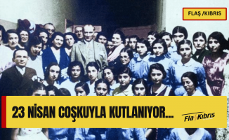 23 Nisan Ulusal Egemenlik ve Çocuk Bayramı coşkuyla kutlanıyor