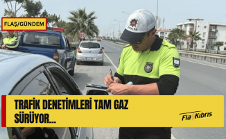 36 araç trafikten men edildi