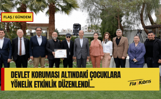 Cumhurbaşkanı Tatar, İŞAD’ın devlet koruması altındaki çocuklara yönelik etkinliğe katıldı