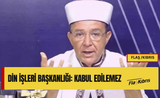 Din İşleri Başkanlığı'ndan İncirli'ye: Cübbe ve sarığın mizah adı altında küçümsenmesi kabul edilemez