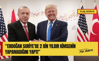 Donald Trump, Türkiye Cumhurbaşkanı Erdoğan’a övgüler yağdırdı