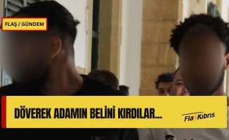 Döverek belini kırdılar