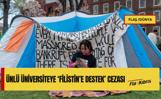 Filistin'e destek gösterisi düzenleyen üniversitenin 510 milyon dolarlık desteği durdurulabilir