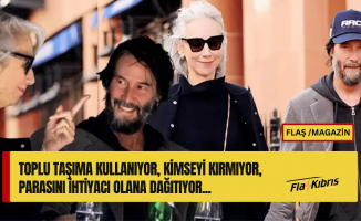 Gümüş saçlı sevgilisine baktıkça gözlerinin için gülüyor