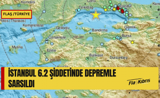 İstanbul'da 6.2 büyüklüğünde deprem!
