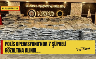 İstanbul'da 880 kg uyuşturucu madde ele geçirildi