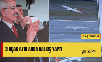 İstanbul Havalimanı'nda tarihi gün