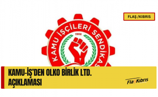 KAMU-İŞ, OLKO Birlik Ltd.'nin kapatıldığını duyurdu