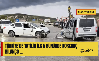 Tatilin ilk 5 gününde kazalarda 47 kişi hayatını kaybetti