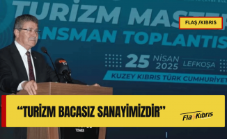 Ünal Üstel, Turizm Master Planı tanıtımında konuştu