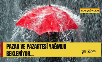 Yarın yağmur bekleniyor