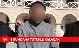 6 gün daha tutuklu kalacak