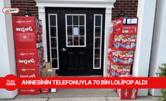8 yaşındaki çocuk tam 70 bin tane lolipop şeker siparişi verdi