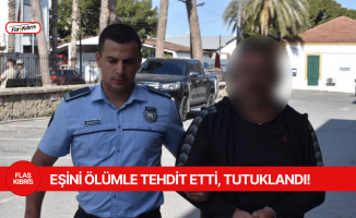 Ayrılmak üzere olduğu eşini ölümle tehdit etti!