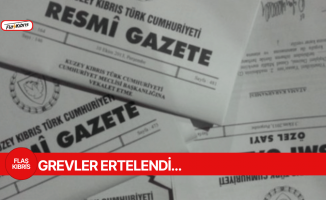 Bakanlar Kurulu’ndan grevleri erteleme kararı!