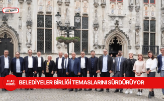Belediyeler Birliği heyetinden Brugge Belediyesi’ne ziyaret