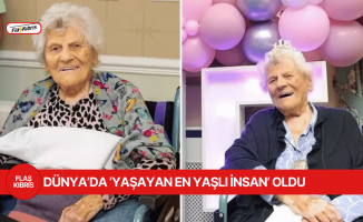 Dünyanın en yaşlı insanı Guinness Rekorlar Kitabı'na girdi