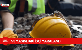 Girne’de iş kazası