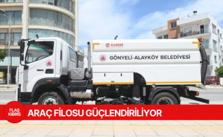 Gönyeli-Alayköy Belediyesi araç filosunu güçlendiriyor