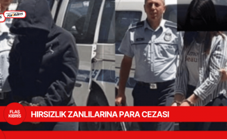 Hırsızlık zanlılarına para cezası