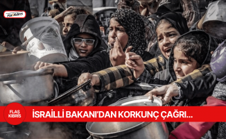 İsrailli bakandan Filistinlileri "açlığa mahkum ederek öldürme" çağrısı