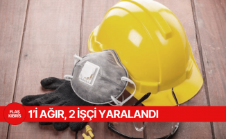 Karaağaç ve Girne’de iş kazası