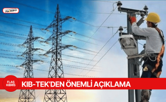 KIB-TEK, bugün 3 ayrı bölgede 3 saatlik elektrik kesintisi yapılacağını duyurdu