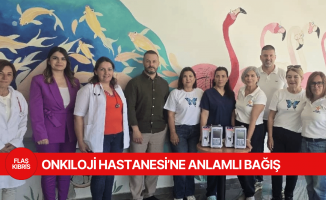 Onkoloji Hastanesi Çocuk Bölümü'ne iki adet infüzyon pompası bağışlandı