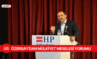 Özersay: Mal sahibinin hakkı varken vasi atadılar, bu hak gaspıdır