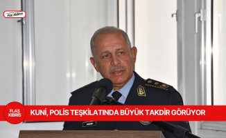 Polis Genel Müdürü Kasım Kuni'ye büyük destek