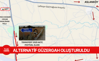 TEKNOFEST 2025 KKTC için alternatif güzergah oluşturuldu
