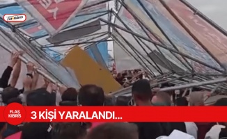 Teknofest’te korkutan kaza, İskele düştü